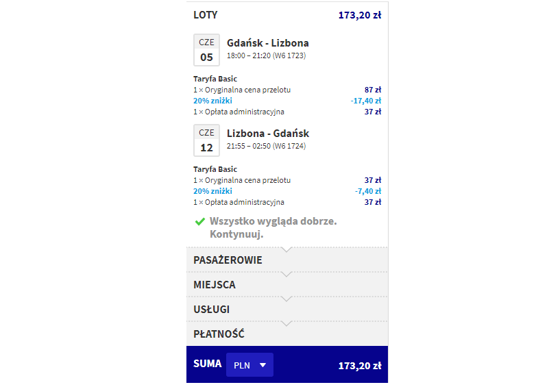 wizz air rezerwacja