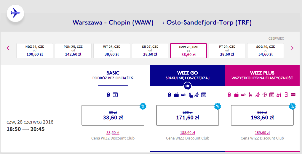 wizz air rezerwacja