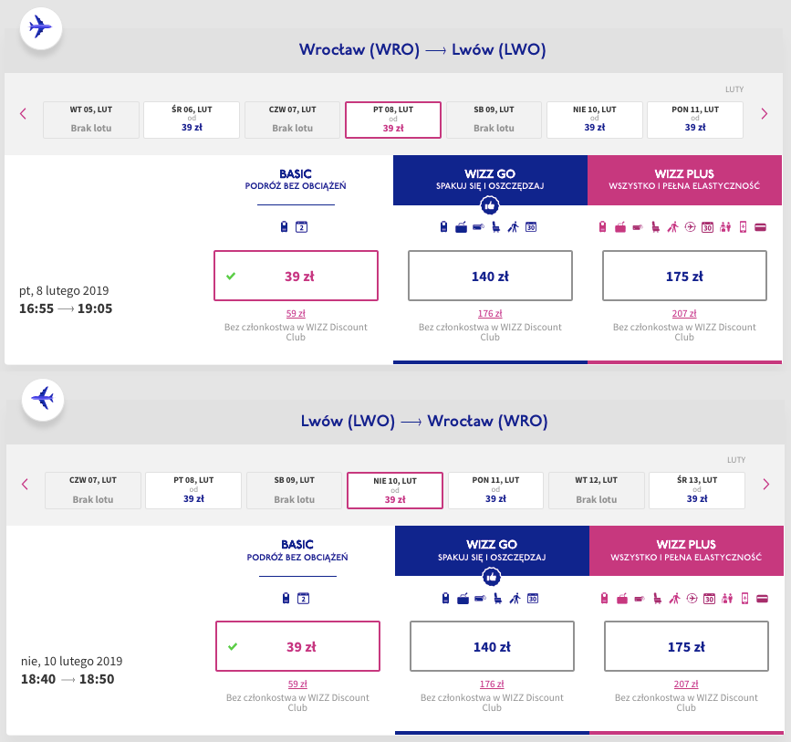 zarezerwuj loty do lwowa