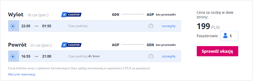 rezerwacja lotów