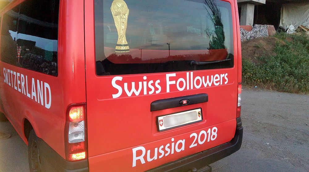 Bus kibiców piłki nożnej