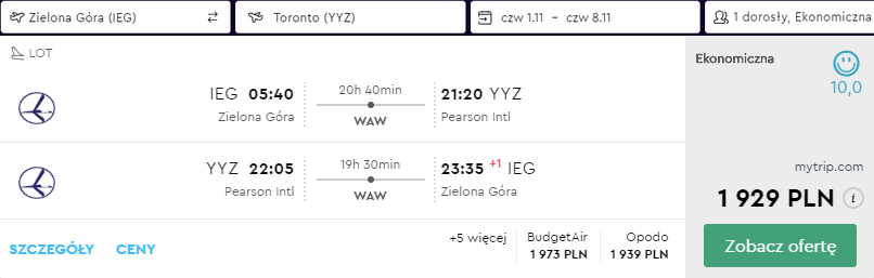 rezerwacja lotów