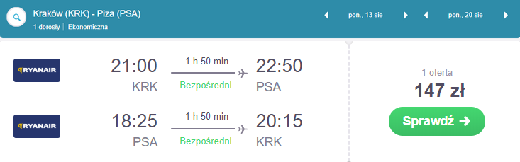 rezerwacja lotów
