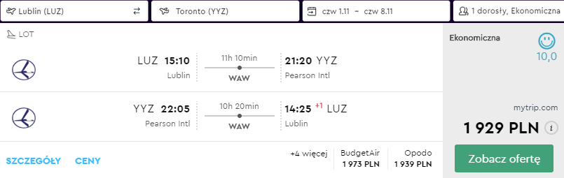 rezerwacja lotów