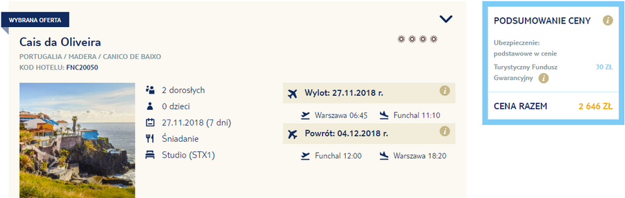 rezerwacja wczasów