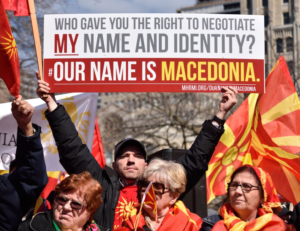 Macedonia protesty