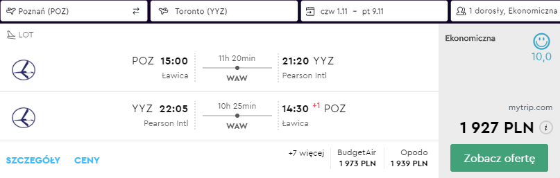 rezerwacja lotów