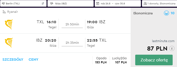 rezerwacja lotów
