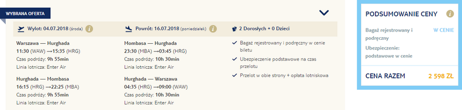 rezerwacja lotów
