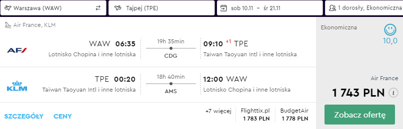 rezerwacja lotów