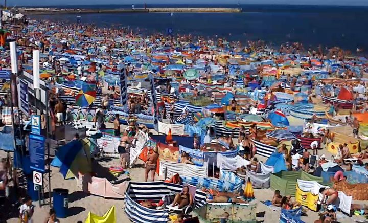 Plaża w Łebie