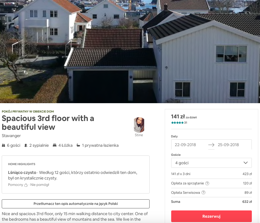 zarezerwuj apartaent w stavanger