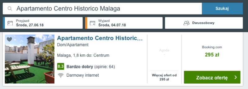 noclegi malaga