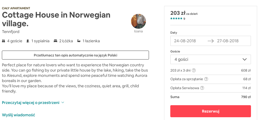 zarezerwuj dom w norwegii