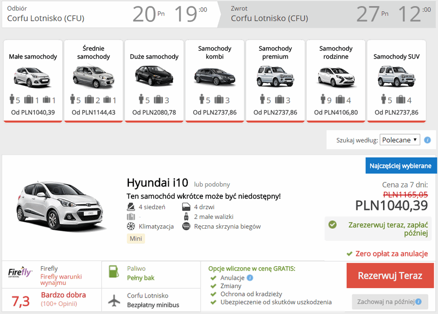 korfu auto