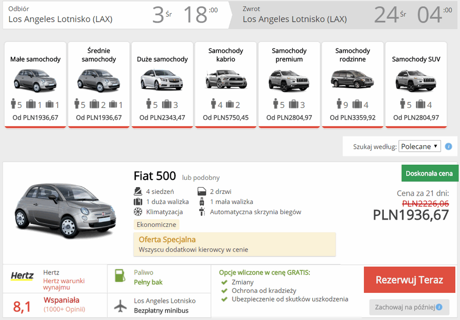 los angeles auto