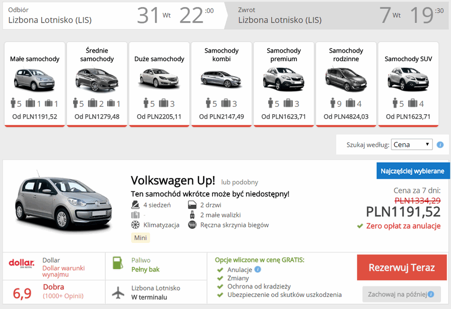 lizbona auto