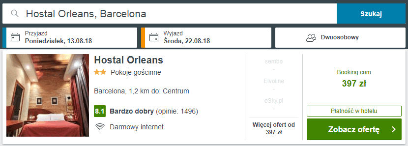 hotel orleans barcelona