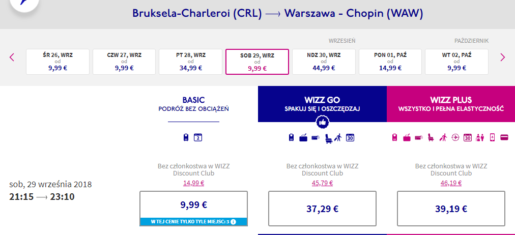 Rezerwacja przelotów do Warszawy