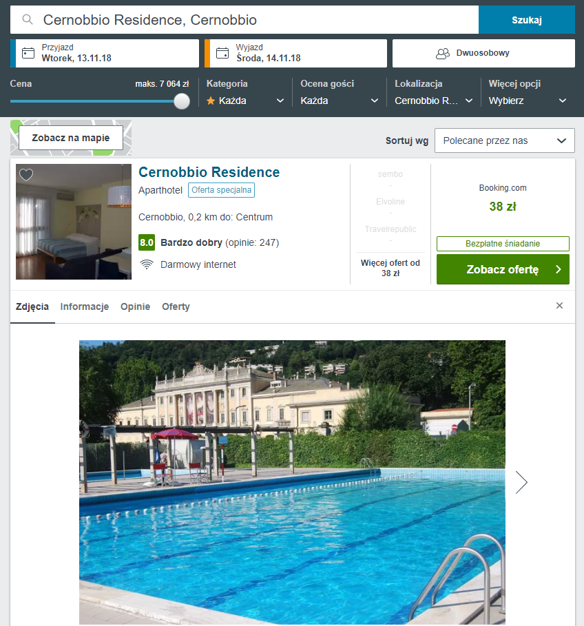 como hotel