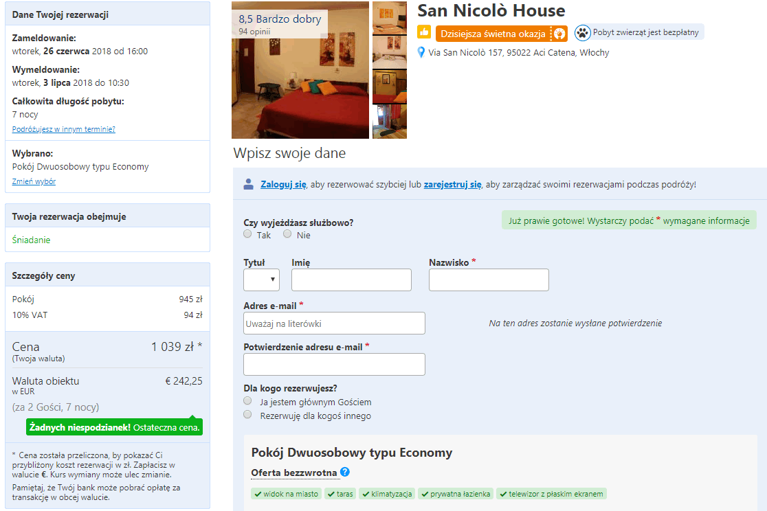 san nicolo house catania