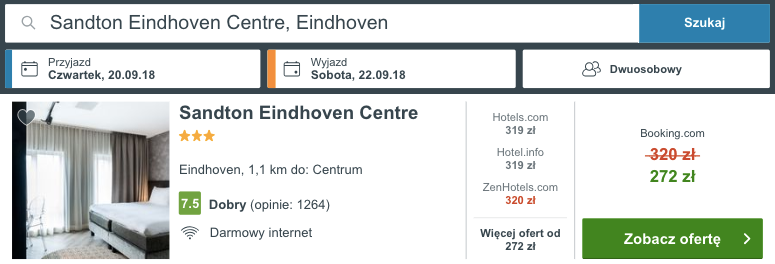 zarezerwuj hotel w eindhoven