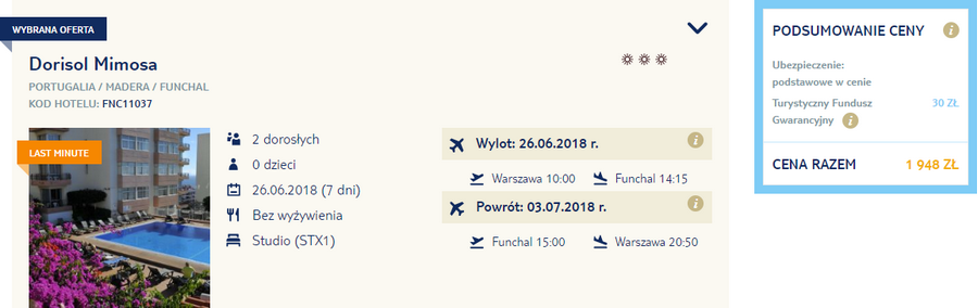 rezerwacja wczasów