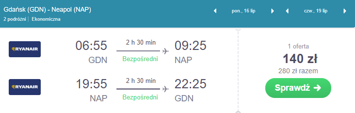 rezerwacja lotów