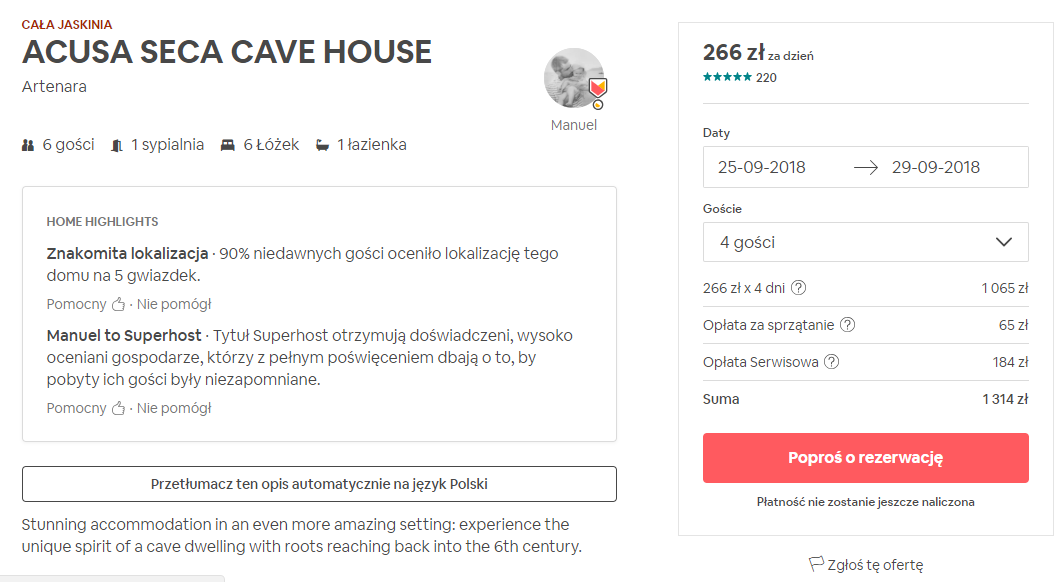 gran canaria nocleg