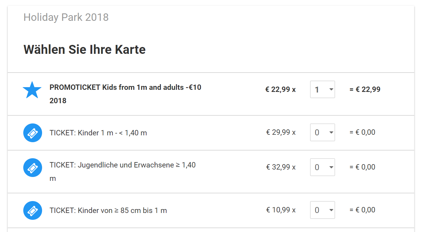 holiday park kod znizkowy