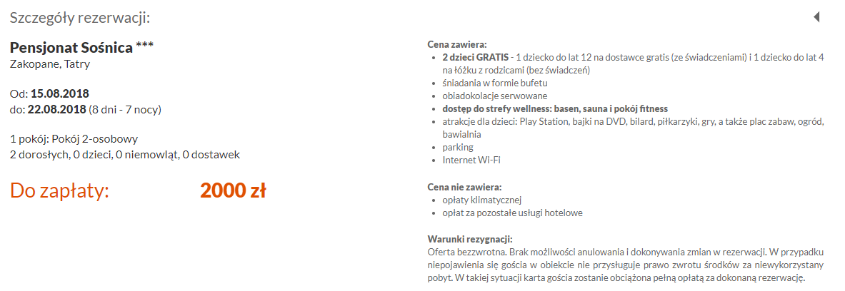 travelist rezerwacja