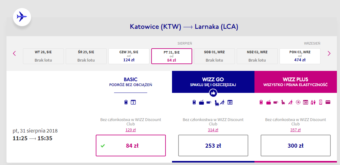 larnaka loty
