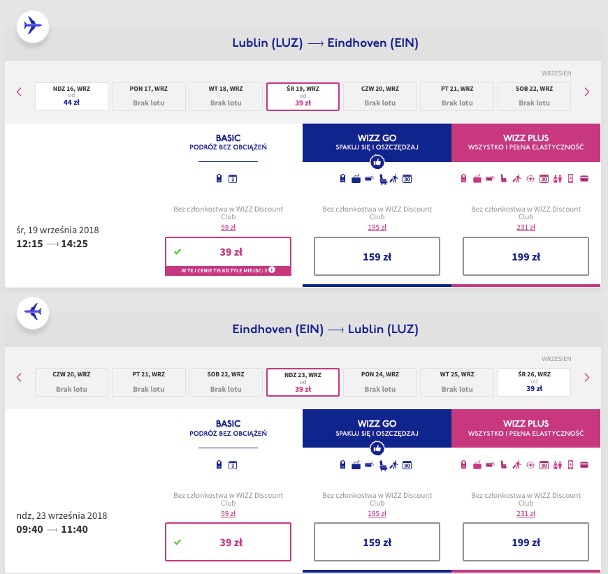 zarezerwuj lot do eindhoven