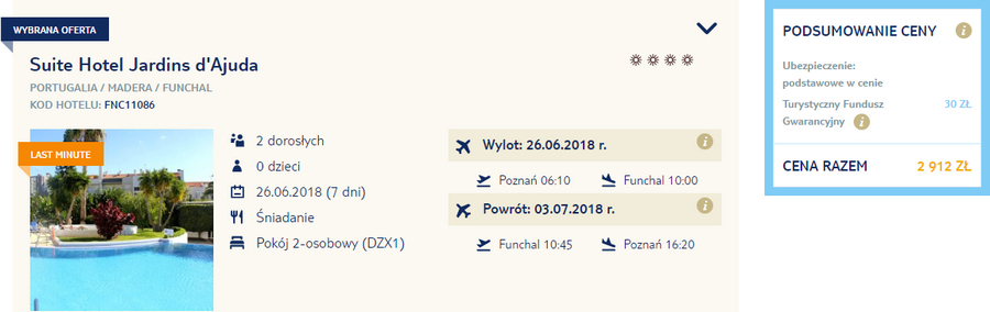 rezerwacja wczasów