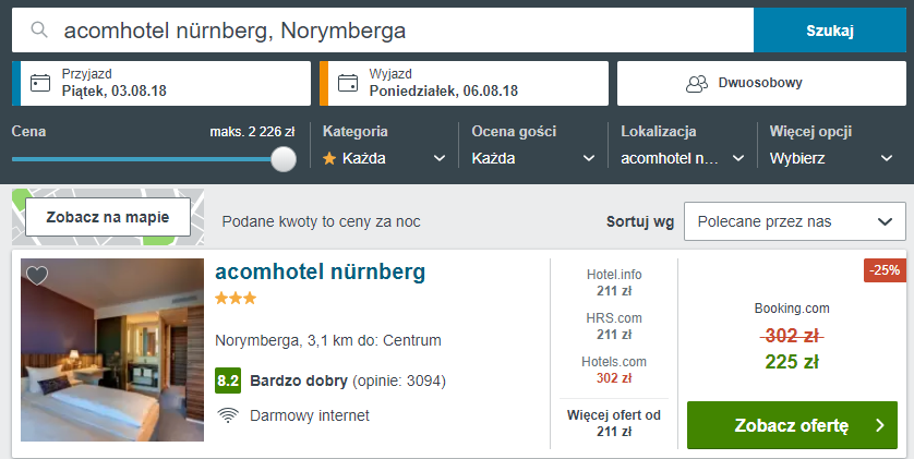 norymberga hotel