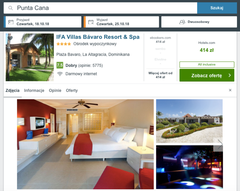 hotel w punta cana
