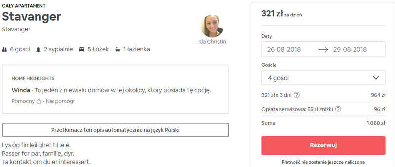 rezerwacja noclegów