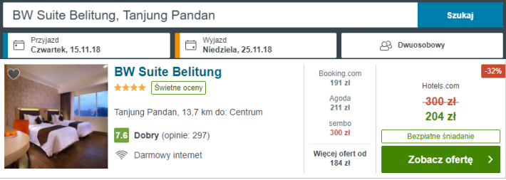 Rezerwacja obiektu