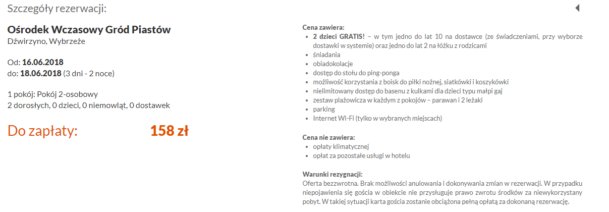 travelist rezerwacja