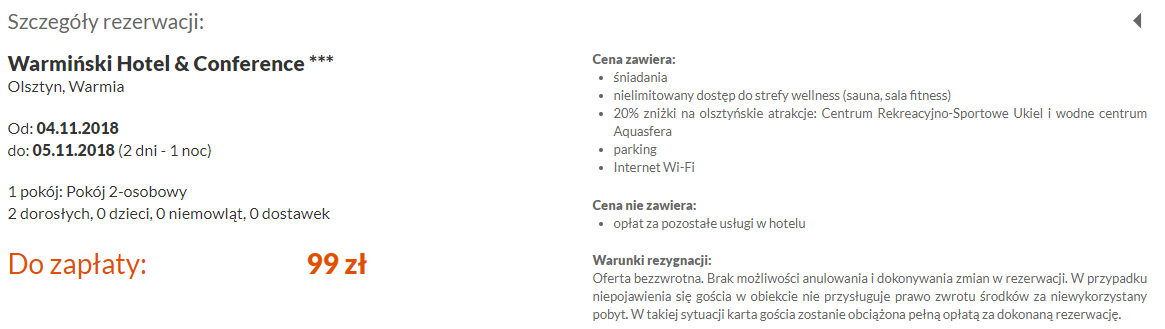 travelist rezerwacja