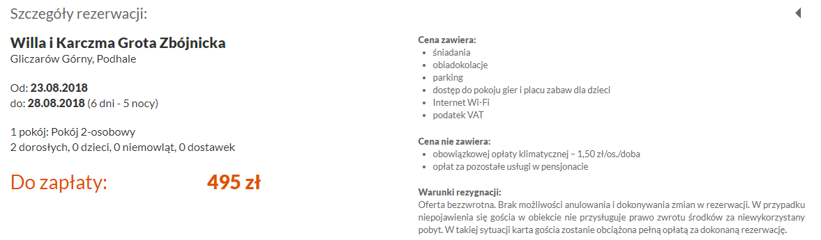 travelist rezerwacja