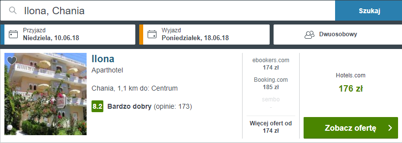 rezerwacja noclegów