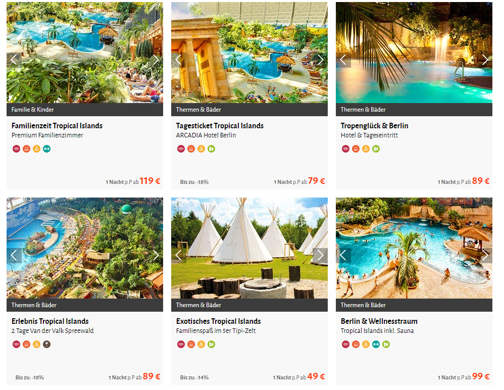 tropical islands travador