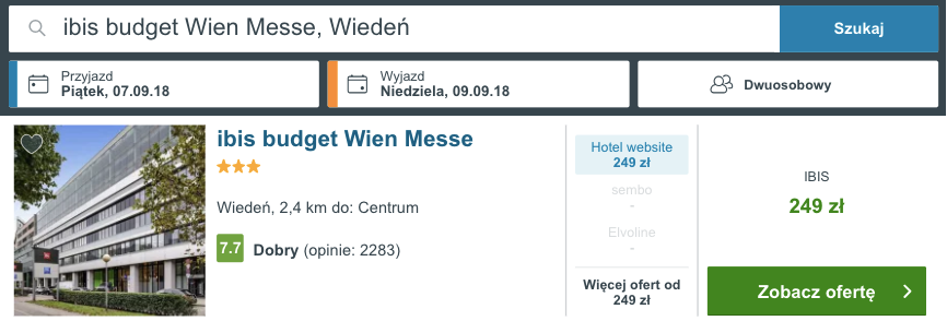 zarezerwuj hotel w wiedniu