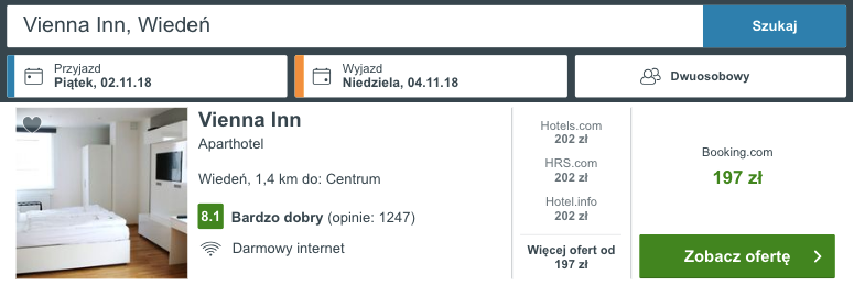 zarezerwuj hotel w wiedniu