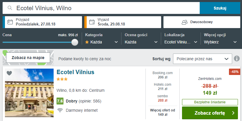 wilno hotel