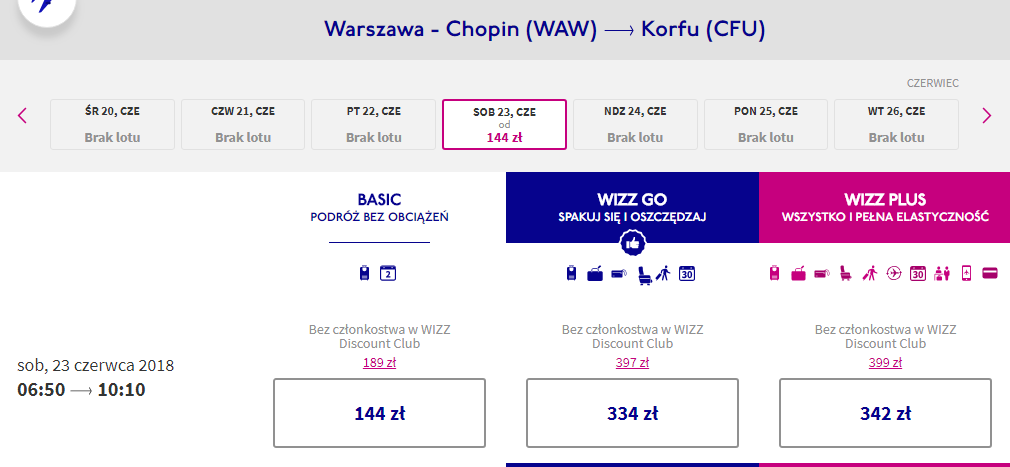 Rezerwacja przelotów na Korfu