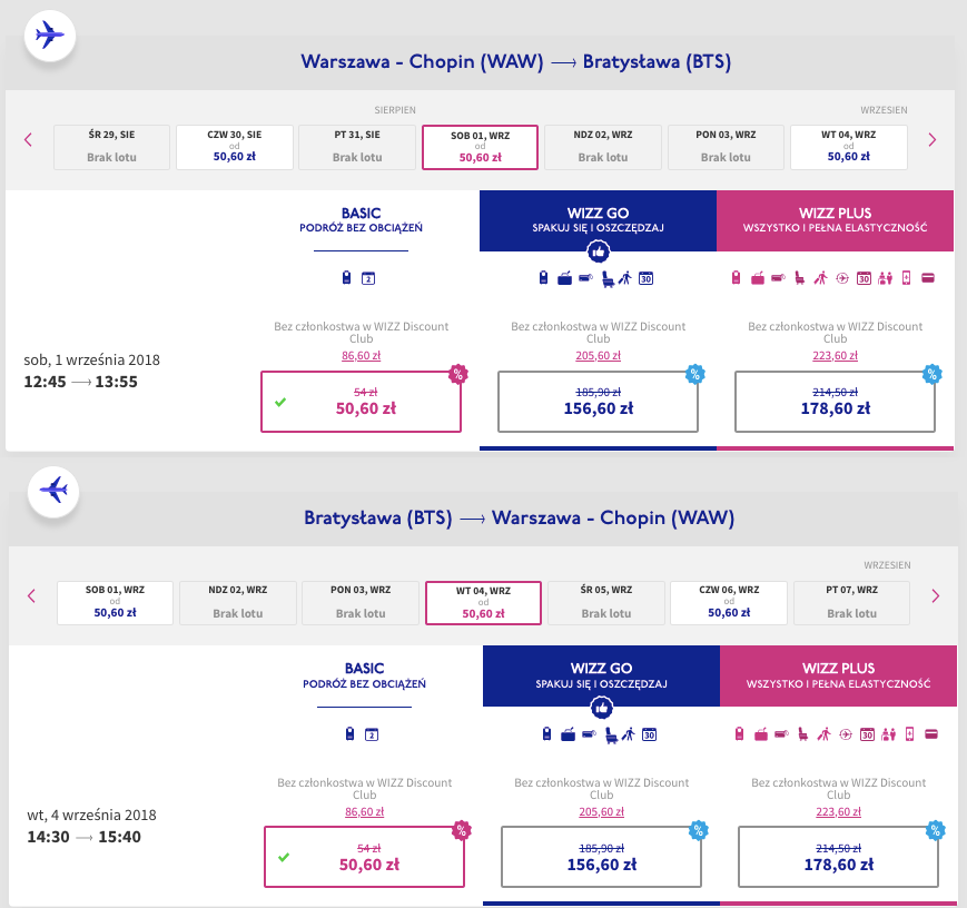 zarezerwuj loty do bratysławy