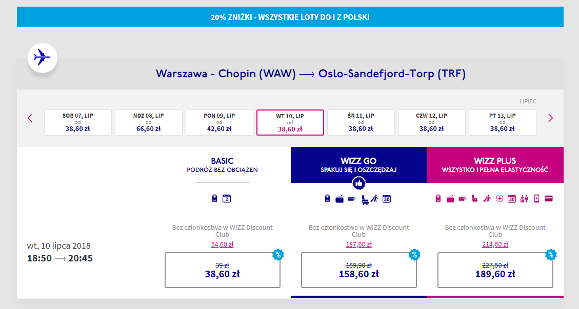 wizzair rezerwacja