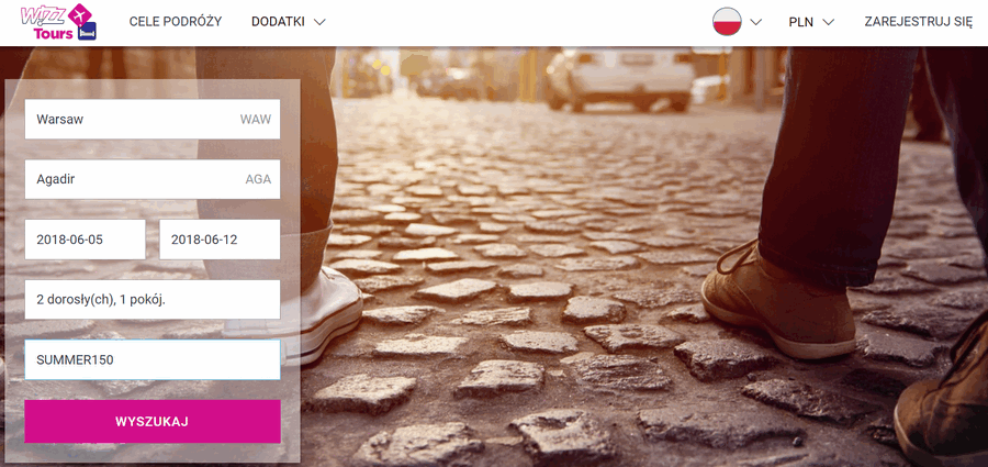 wizztours kod zniżkowy